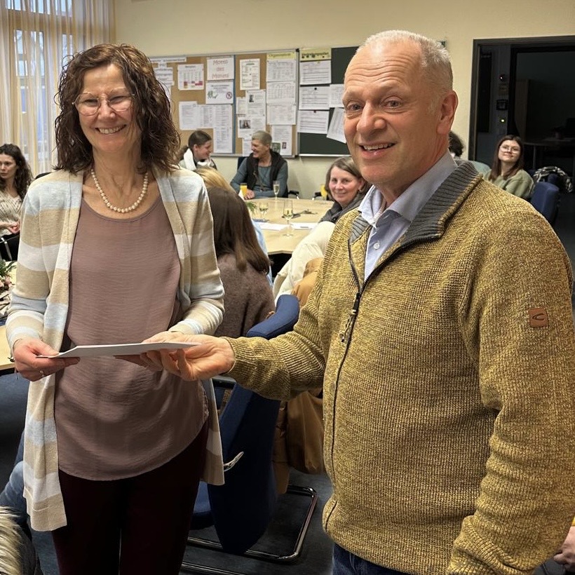 Frau Richter-Walker in den Ruhestand verabschiedet